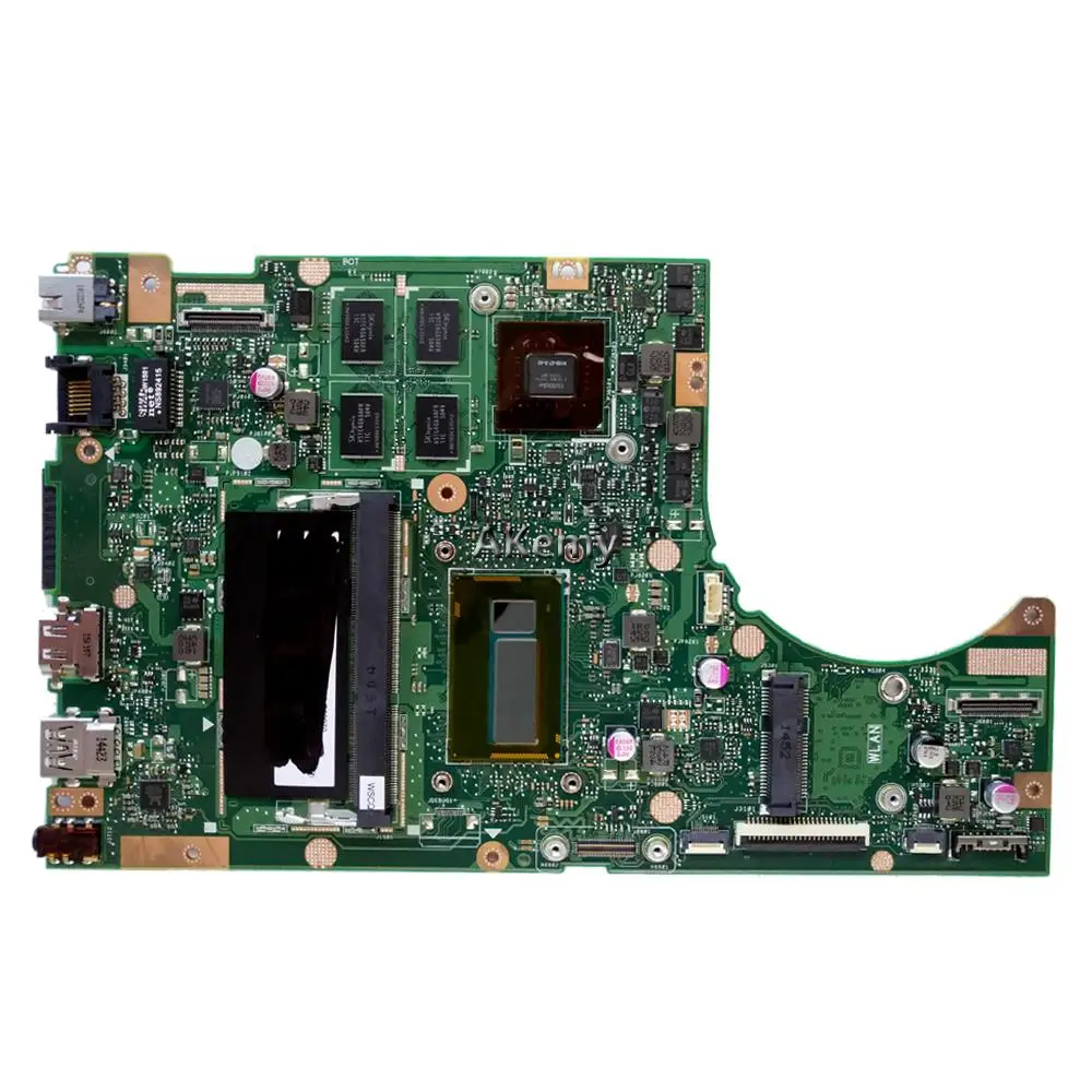 Akemy для ASUS X550 X550X X550VC вентилятор процессора и радиатор термопаста