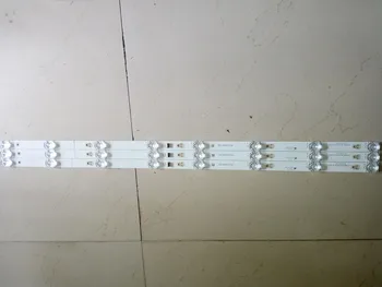 

New 50set=150 PCS 8LED(6V) LED strip for 40inch 4C-LB4008-HR01J 40D2900 40HR330M08A6 V8 L40E5800A L40F3301B L40F3301B L40P-F
