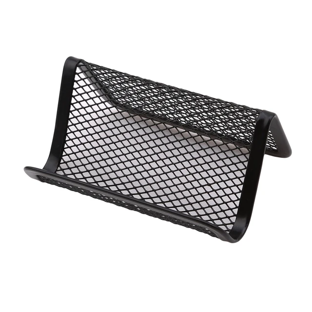 Új Fém Huzalháló Koreai Stílusú Kártya Íróasztal Szervező Telefonállvány Tokkártya -Tartó Polc Névjegykártyák Kijelző Állvány Bár - Image 5