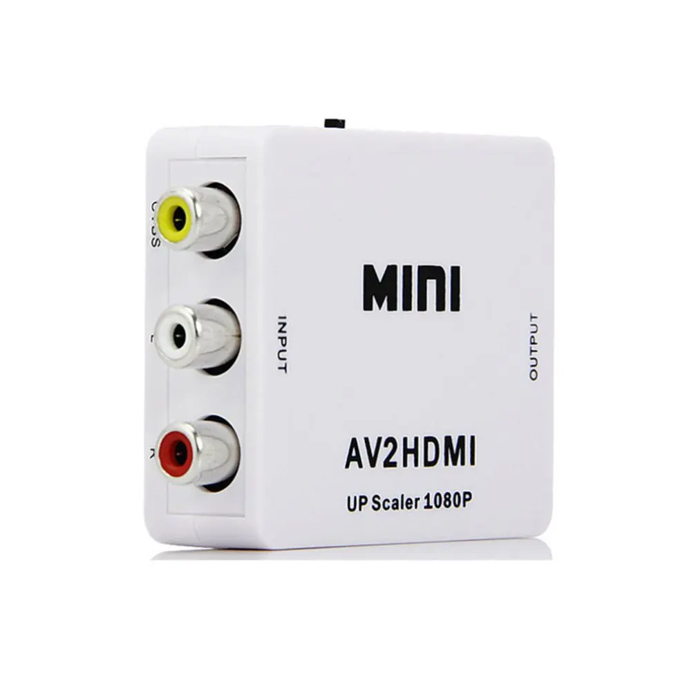 Hdmi в Av конвертер Hdmi2Av высокой четкости видео мини конвертер|Кабели VGA| |