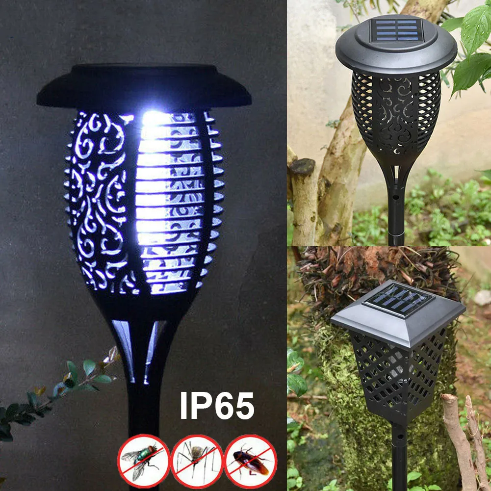 

Solar Powered Outdoor Mosquito Fly Bug Insect Zapper Killer Trap Lamp Light