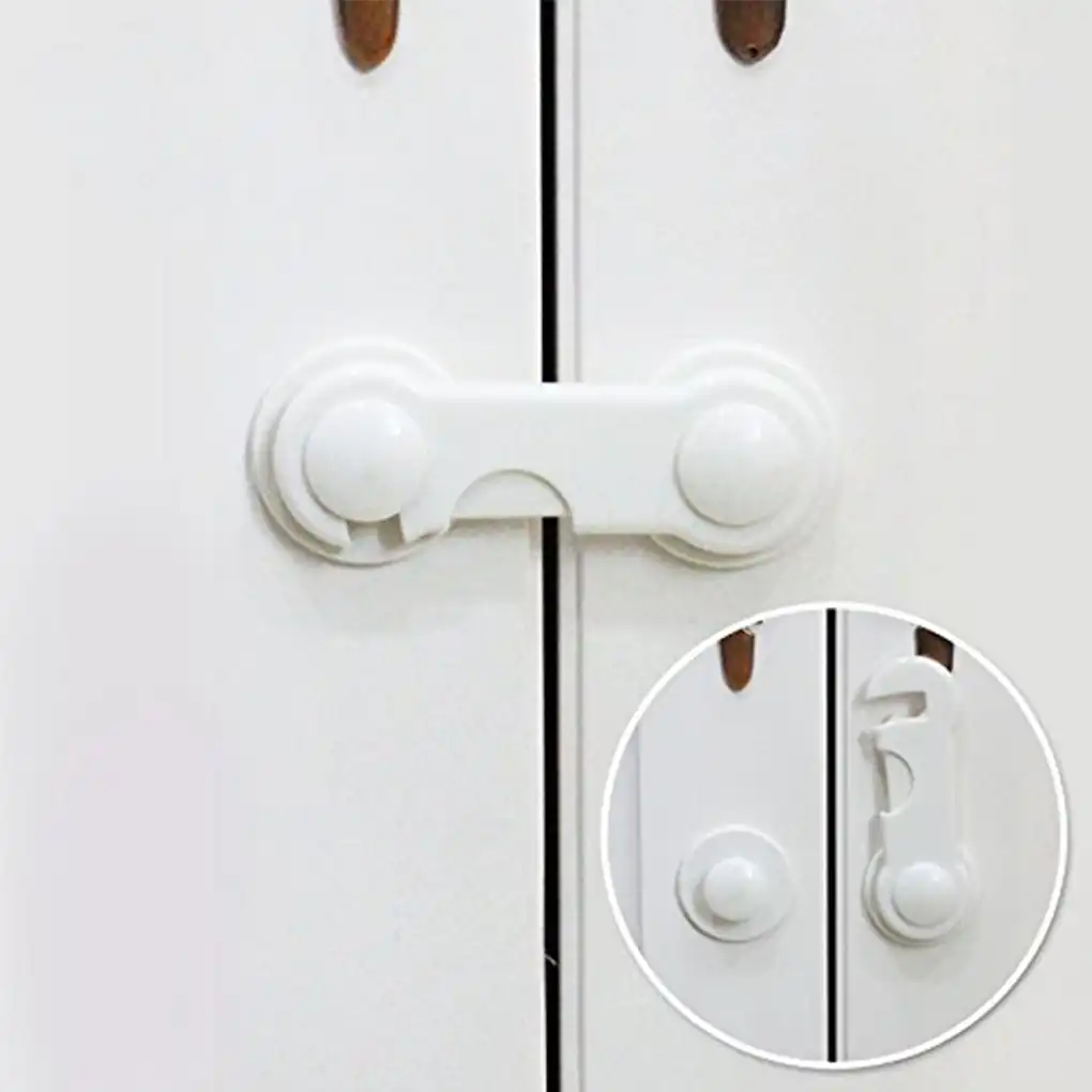 cabinet door safety locks