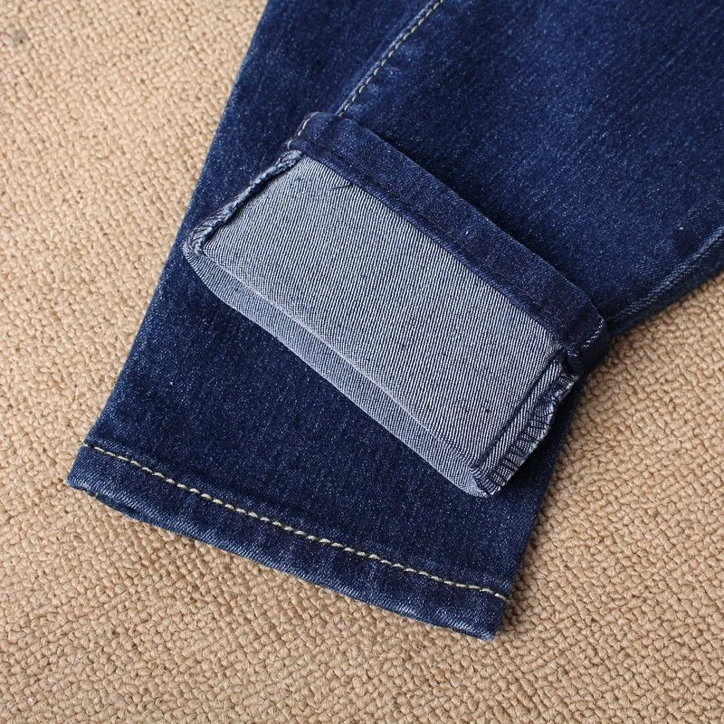 Maternity Jeans For Pregnant Women Pregnancy Winter Warm Pants Nursing Trousers