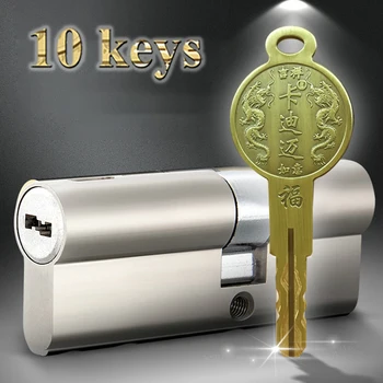 

36 blade super C defiant double cylinder lock Copper home security lock core security door vintage door universal lock core
