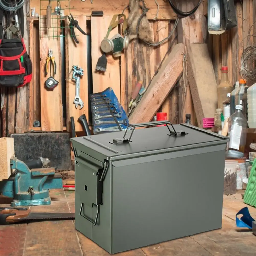 Military Style Protection Metal Toolbox