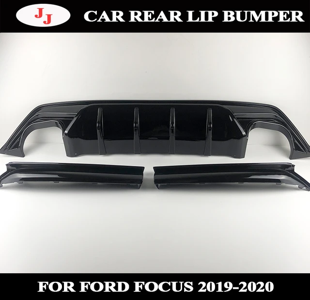 For Ford Focus St Mk4 2018 2019 2020 2021 Gloss Black Car Rear Bumpers Lips  Body Kits Spoiler Splitter Diffuser Accessories - Bumpers - AliExpress