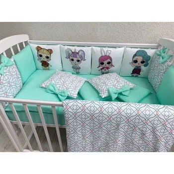 

Комплект в кроватку "Мультяшки" Комплекты в кроватку