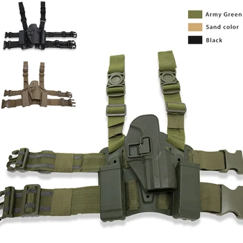 

HK USP Compact Gun Holster Military Pistol Quick Drop Leg Holster Tactical Gun Case For Hunting Airsoft Paintball