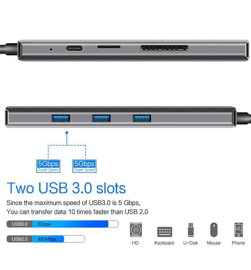 hdmi 4k vga rj45 adaptador doca para