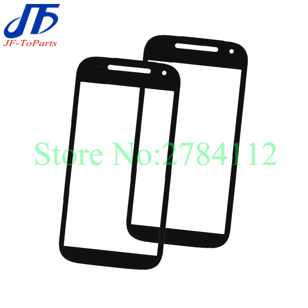 10 шт. сенсорная панель для Motorola Moto E(2nd gen) XT1505 XT1524 XT1511 передняя внешняя стеклянная крышка объектива запасные части