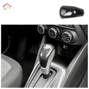 

For Chevrolet Trax Tracker 2019 2020 Center Gear Shift Knob Head Cover Control Frame ABS Chrome Stickers Car Molding Accessories