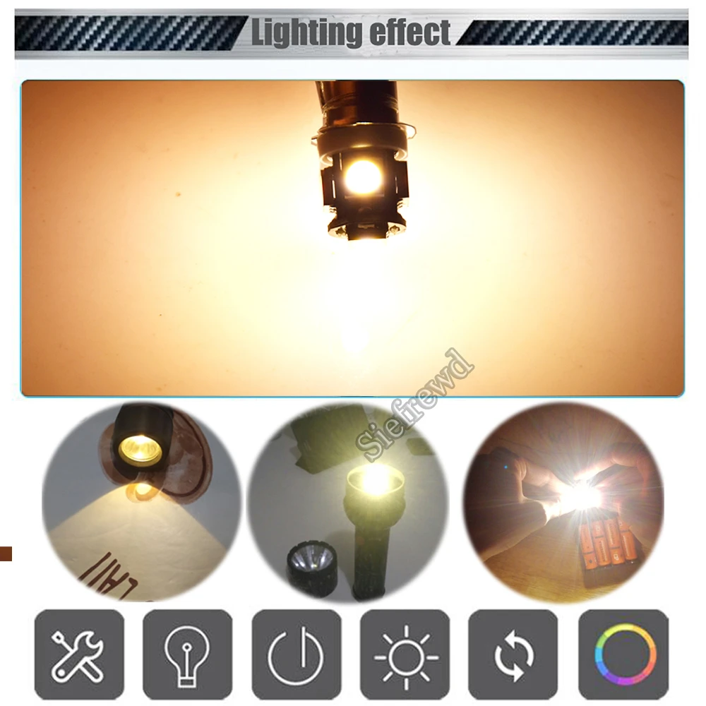 Lampadina LED P13.5S Torcia Lampadina LED P13.5S Per Torce | 3V - Foto 2