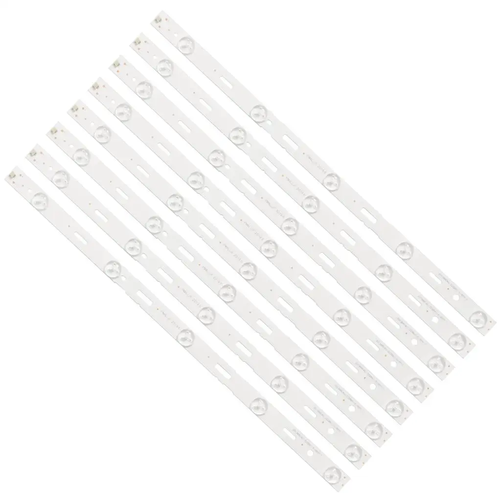 New Kit 8 PCS 5LED 428mm LED Backlight strip for TV 40VLE6520BL SAMSUNG_2013ARC40_3228N1 40-LB-M520 40VLE4421BF 40VLE5421BG