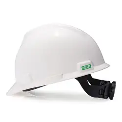 MSA V-A Тип защитный шлем ABS анти-падение шлема разбивая работа шляпа архитектурная Рабочая площадка инженерное использование шляпа