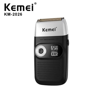

Electric Shaver for Men Reciprocating Blade Razor Washable Beard Trimmer Ear Face Eyebrow Nose Hair Shaving Machine USB Charging
