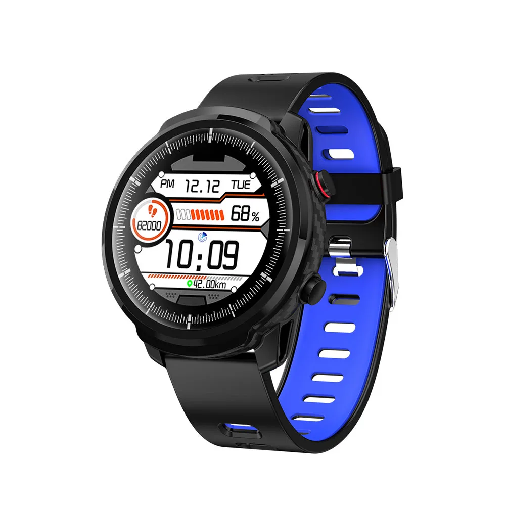 Senbono S10 Смарт часы сна кровяное давление HD экран Многофункциональный Полный сенсорный вызов напоминание сообщение Push IP68 водонепроницаемый - Цвет: Синий