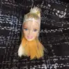 Colección de elegir el estilo perfecto cabezas de muñeca de pelo rojo accesorios de la muñeca chica DIY vestido princesa muñeca de juguete cabeza ► Foto 3/5