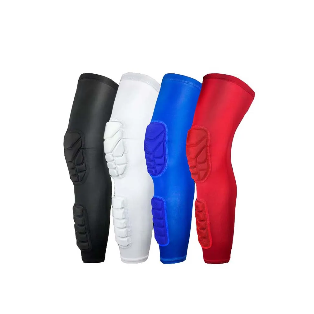 

1PC Basketball Knee Support Pads Protector Lengthen Compression Knee Calf Leg Sleeves mat for Hiking Cycling Bicycle Volleyball