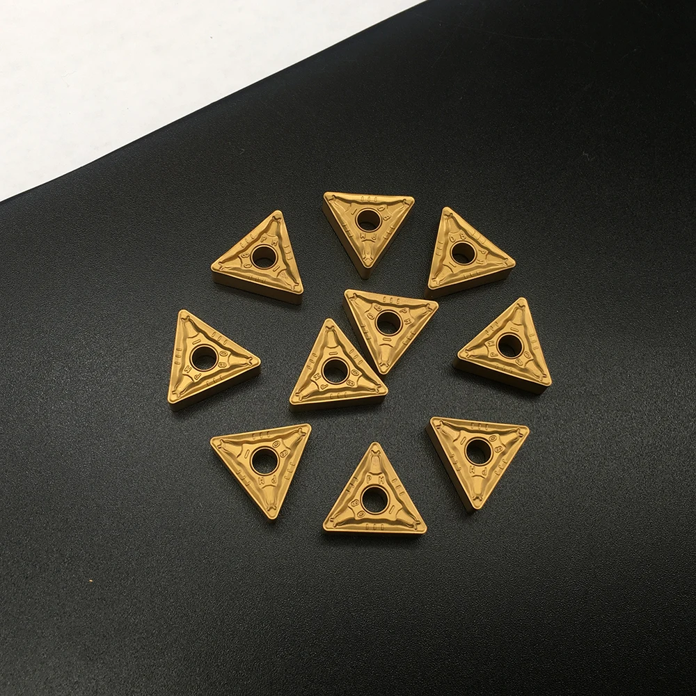 

10pcs TNMG160408 PM 4025 For Turning Tools Carbide Turning Inserts Tool Bits Lathe CNC Machine Parts Machining steel parts