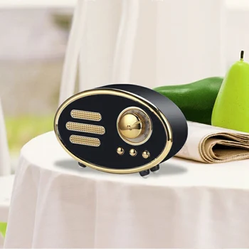 

Speaker Boombox Retro Speaker Retro Mini Portable Wireless Bluetooth Speaker Portable Bluetooth Home Subwoofer