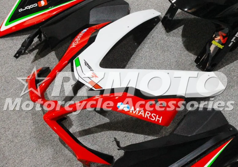 Литьевая Форма ABS Обтекатели комплект подходит для Aprilia RSV4 1000 2009- 09 10 11 12 13 14 на заказ красный черный