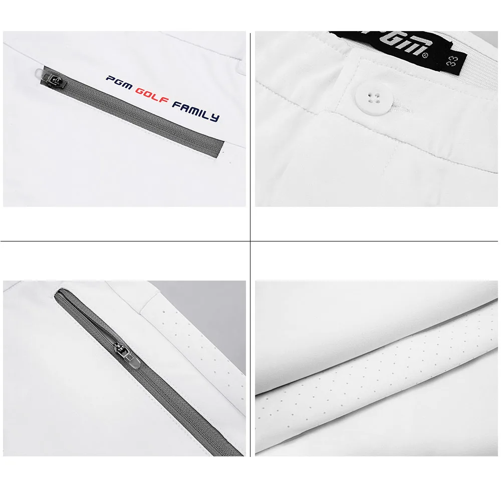 1 Pcs Golf Shorts Mens Slim Clothing Summer Sweatpants Elastic Sports Wear Casual Shorts Side Comfortable Vents 4 Color