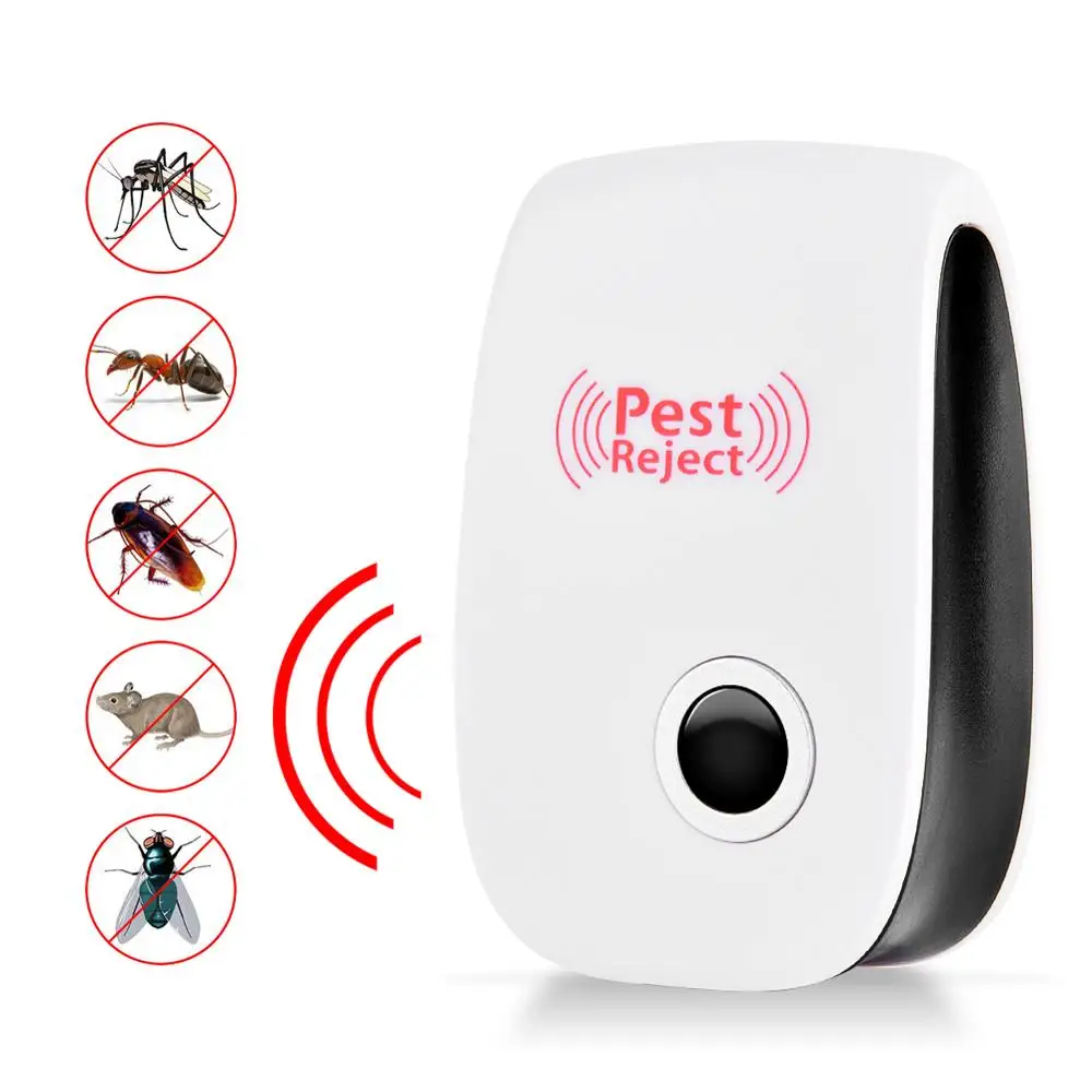 

Ultrasonic Electronic mosquito repellent Anti Mosquito Insect Repeller Rat Mouse Cockroach Pest Safe EU/UK/US Plug 90V~250V