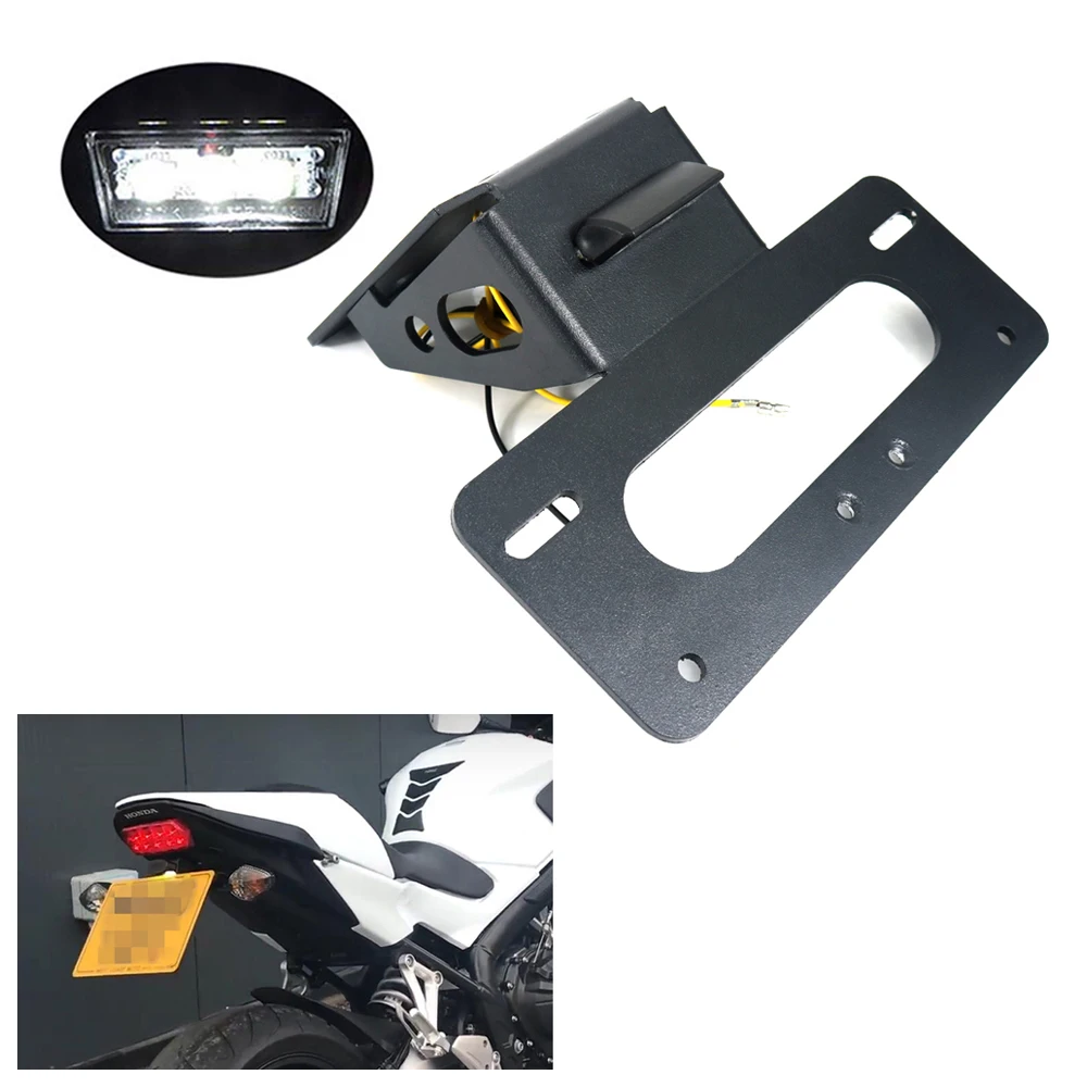 Держатель номерного знака для Honda CB650F CBR650F 2014 2015 2016 2017 2018 2019 2020 2021 набор устранения