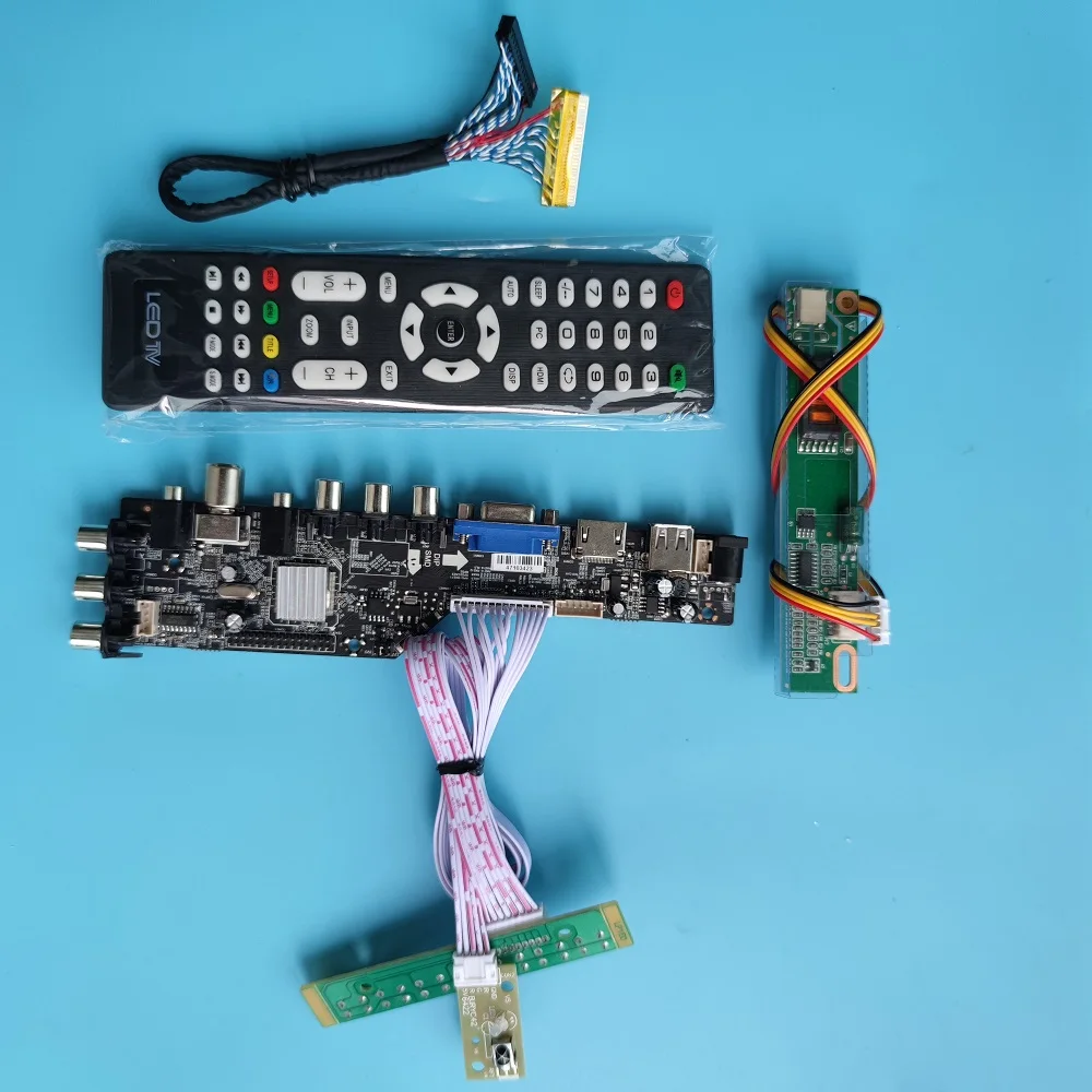 

Для LQ150X1LHS2 1024x768 плата контроллера экран пульт дистанционного управления HDMI-совместимый светодиодный USB VGA AV TV драйвер цифровой DVB-T DVB-T2 дисплей