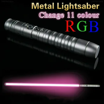 

Lightsaber Cosplay Change 11 Colour Luke Light Saber Jedi Sith Laser Force Fx Heavy Dueling Loud Sound 85cm Cosplay Gift