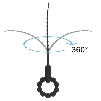 OLO Urethral Vibrator Catheter Penis Plug Silicone Horse Eye Vibrating Urethra Sound Dilator Sex Toys for Men Masturbator 5