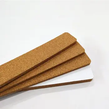 

10pcs Frameless Self Adhesive Cork Strips Board for Classroom Office School Home Decoration