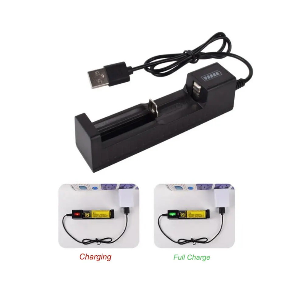 Universal 1 slot Battery USB Charger adapter LED Smart Charging for Rechargeable Batteries Li-ion 18650 26650 14500 charger adapter,battery charger,battery charger adapter