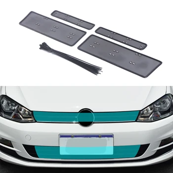 

For Volkswagen VW Golf MK7 2012-2016 Car Accessories Front Grille Insert Net Anti-insect Dust Garbage Proof Inner Cover Mesh