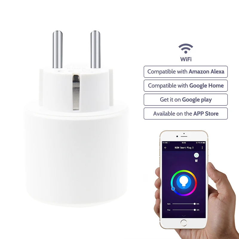 Смарт розетка Frankever 10 А Wi Fi 110 240 В|Умные розетки| |