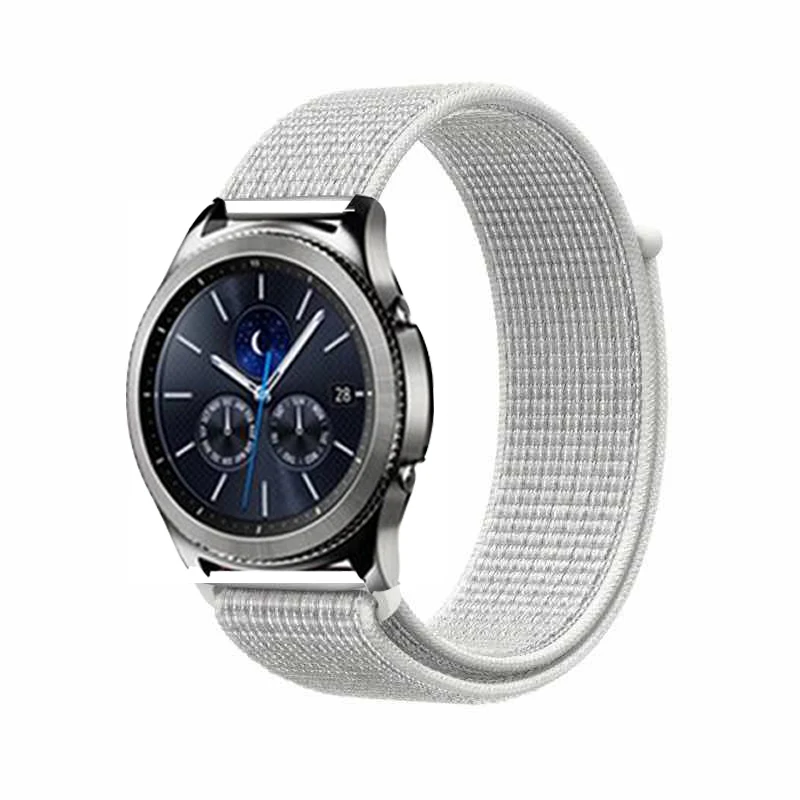 Gear s3 Frontier ремешок для samsung galaxy watch 46 мм 42 мм активный 2 нейлон 22 мм ремешок для часов huawei gt ремешок amazfit bip 20 44