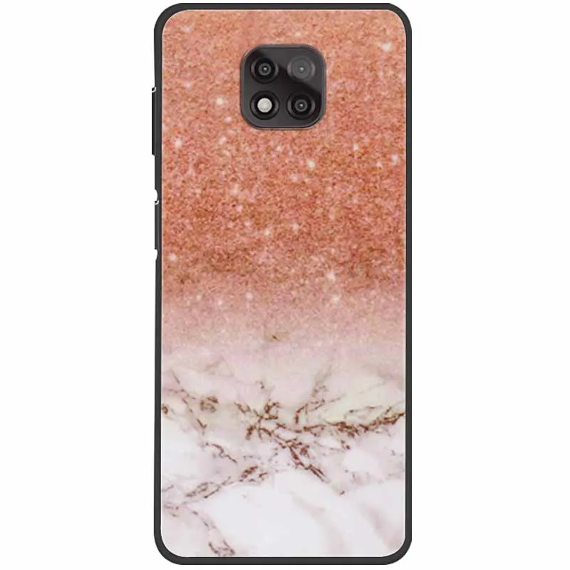 Butterfly Silicone Soft Phone Cover and Protector for Moto G Power and Play