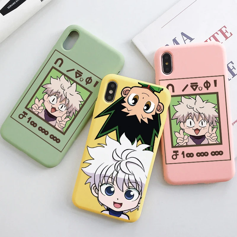 Чехол для Huawei P30 P20 P40 Honor 8X 9X 10i 10 20 10X Lite E Pro P Smart Y6 Y7 Y9 2019 2020 2021 Nova 5T Hunter X Killua |