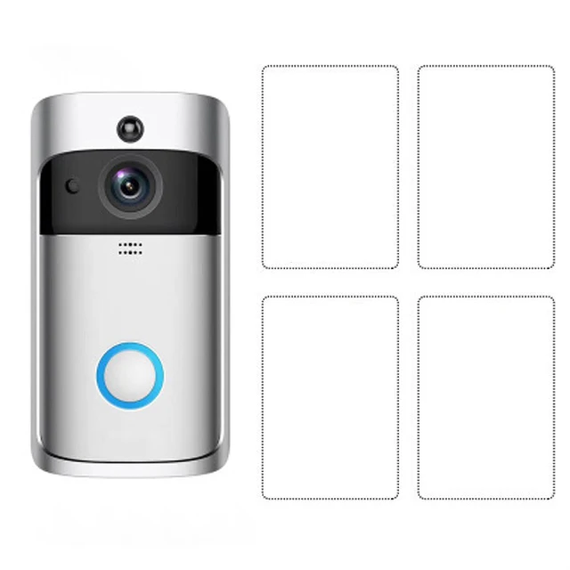 screen intercom EKEN V5 Smart Video WIFI Doorbell Camera 720P Visual Call Intercom Door Bell Infrared Night Vision Remote Record Home Security indoor monitor Door Intercom Systems