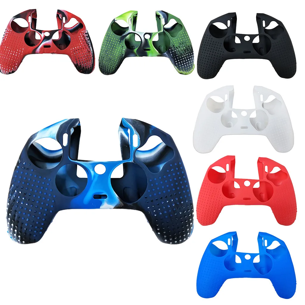 Silicone Soft Case Skin Grip Cover For PlayStation 4 PS4 Nacon 2 Controller dropshipping