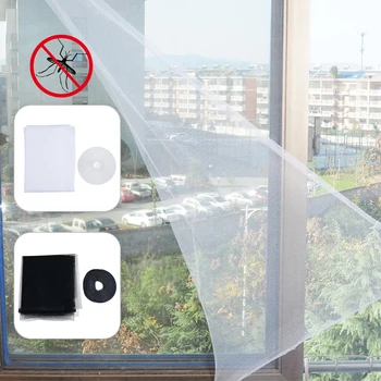 

Fly Mosquito Window Net Mesh Screen Room Cortinas Mosquito Curtains Net Curtain Protector Fly Screen Inset