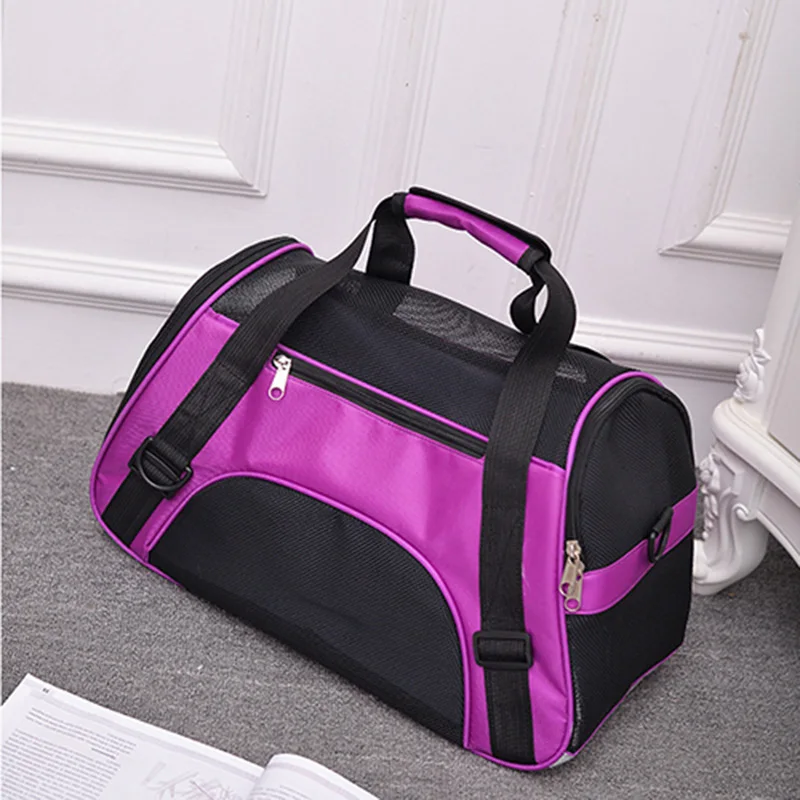 Pet Accesories Dog Handbags Travel Carrier Bag Portable Mesh Breathable Accessories Carrying Bags For Dogs