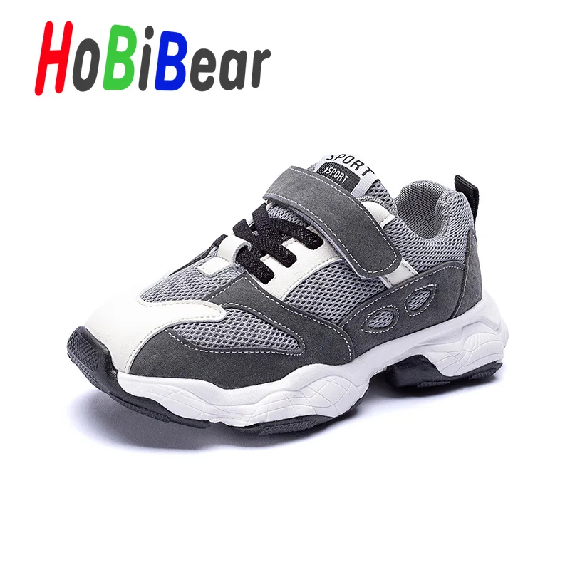 Hot Sale Kids Unisex Running Shoes Pink Black Fashion Casual kids Sneakers Breathable Brand Boy Shoes Soft Sole Girls Sport Shoe