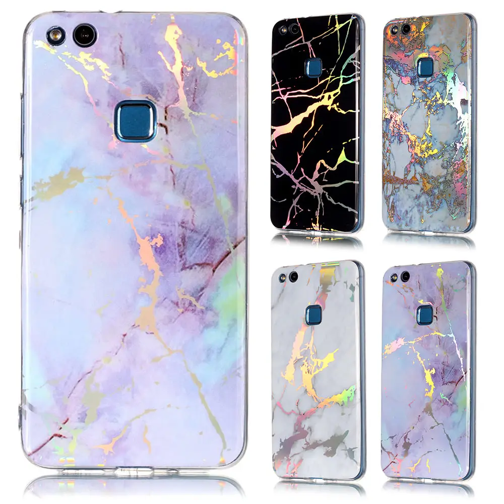 LLZ.COQUE мраморный силиконовый чехол для Huawei P30 Pro P20 Lite P10 P9 P8 2017 противоударный
