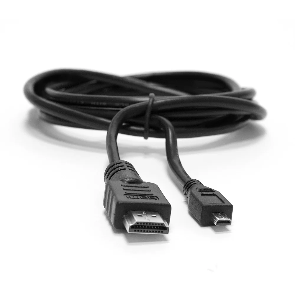 Кабель HDMI-micro - HDMI для передачи цифрового аудио и видео сигнала высокого качества
