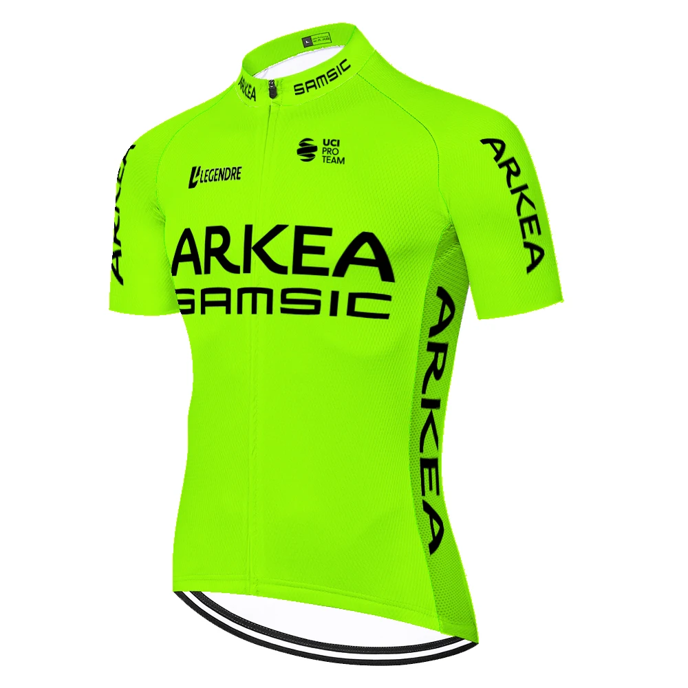 Arkea Samsic 2025 BB Hôtel Team Cycling Jersey Set Short Sleeve Men Red