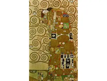 

7 Handmade Art Paintings by Teachers - artoon for Frieze of Villa Stoclet in Brussels Gustav Klimt - Oil Painting on Canvas