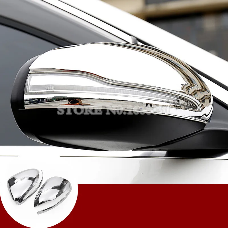 

ABS Side Rearview Mirror Trim Cover 2pcs For Mercedes Benz E Class W213 S213 2017-2021 Car accesories interior Car decoration