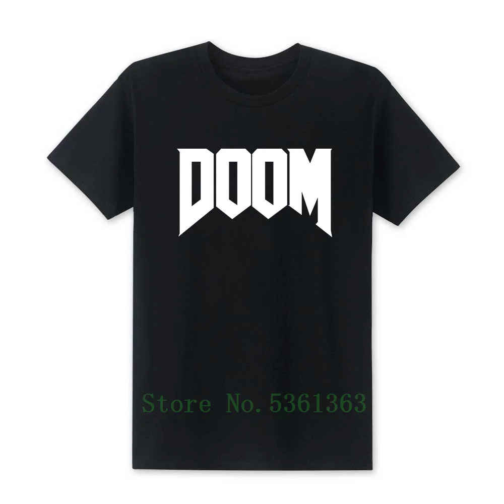 2019 New Fashion Doom t shirt All Time Great Video Game Unoffical in Mens High Quality t-shirt O-Neck Cotton Top Tee Size S-5XL |
