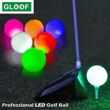 1Pcs Glow Golf Balls LED Golf Balls Glow in The Dark Golf Balls Flashing Golf Ball Light up Long Lasting Bright Night